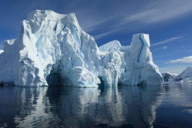 Glacier Lagoon, iceberg natural wonder clipart
