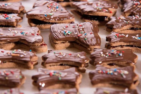 Weihnachtsbakerie Cookies Freud — Stockfoto