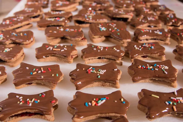 Weihnachtsbakerie Cookies Freud — Stockfoto