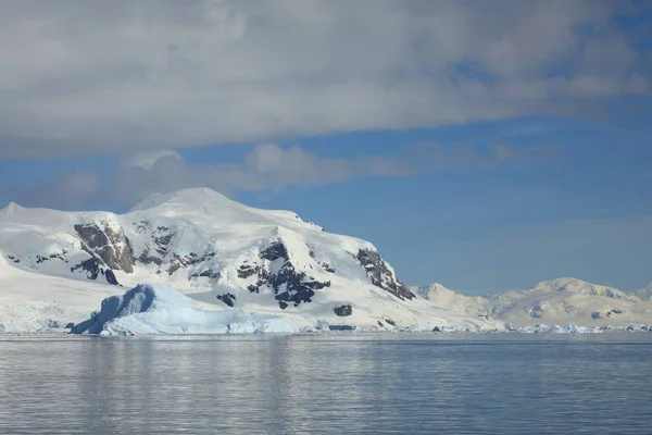 Iceberg Blanc Congelé Glace Froid — Photo