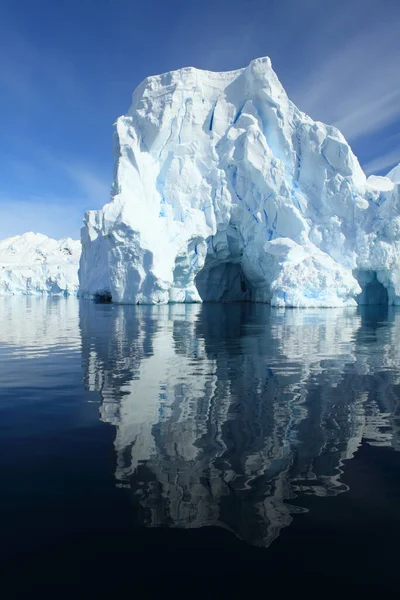 Laguna Glaciar Iceberg Maravilla Natural — Foto de Stock