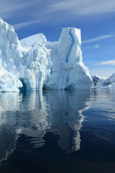 Ghiacciaio Antartico Polo Nord — Foto Stock