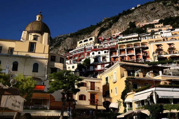 Positano Pueblo Acantilado Costa Amalfitana Del Sur Italia — Foto de Stock