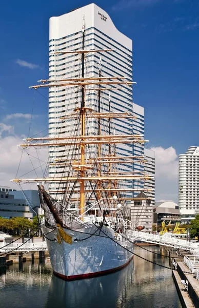 Yokohama Pomnik Nippon Maru — Zdjęcie stockowe