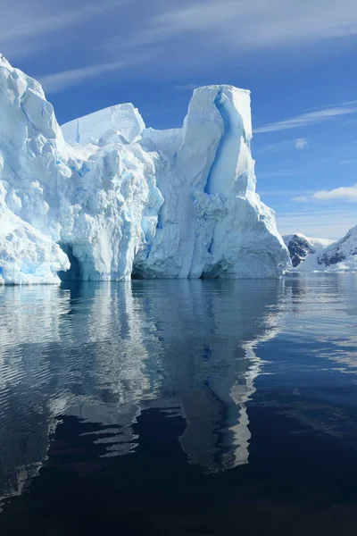 南極氷河北極点です ストック写真
