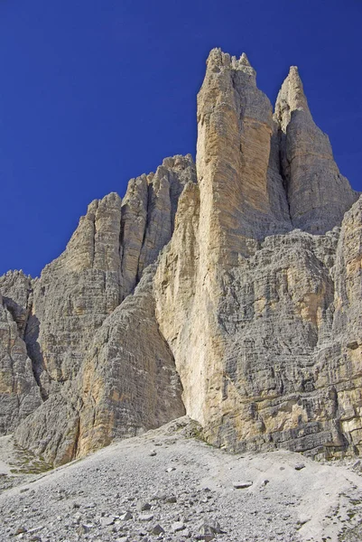 Живописный Вид Величественные Доломиты Пейзаж Италия — стоковое фото