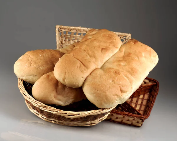 Prodotti Appoggiati Pasticceria Pane — Foto Stock