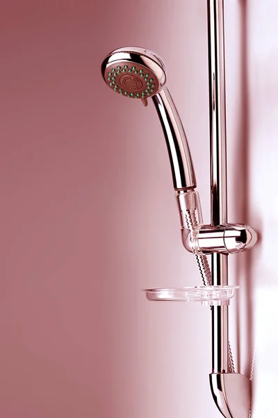 Duschblandare Med Vattendroppar Taket — Stockfoto