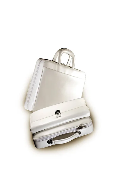 Briefcase Isolated White Background — Stock Photo, Image