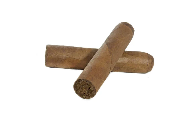 Två Cigarrer Stora Dof — Stockfoto