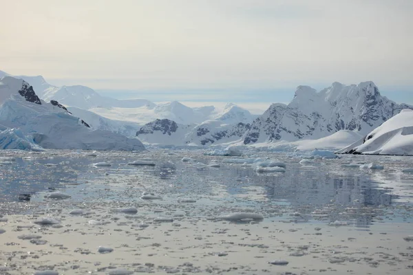 Ghiacciaio Antartico Polo Nord — Foto Stock