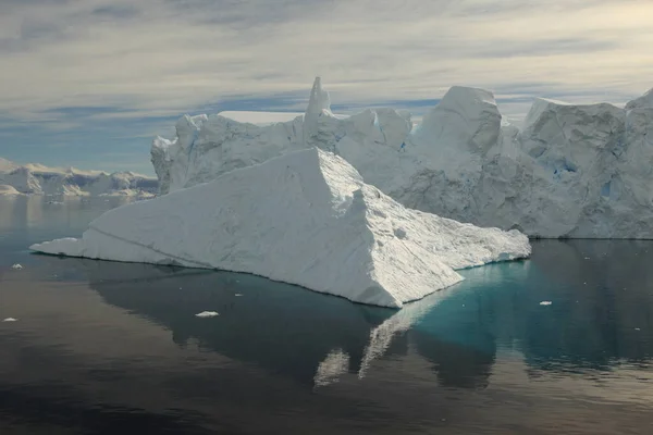 Glaciar Antártico Polo Norte — Foto de Stock