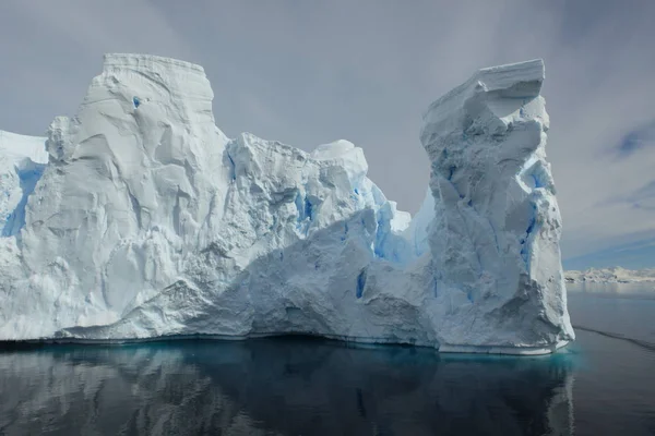 Iceberg Blanc Congelé Glace Froid — Photo