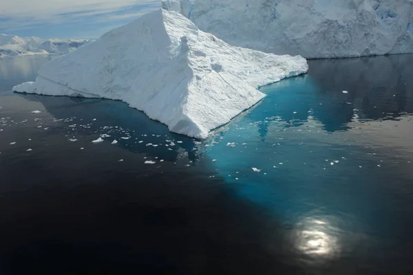 Antarktiszi Gleccser Északi Sark — Stock Fotó