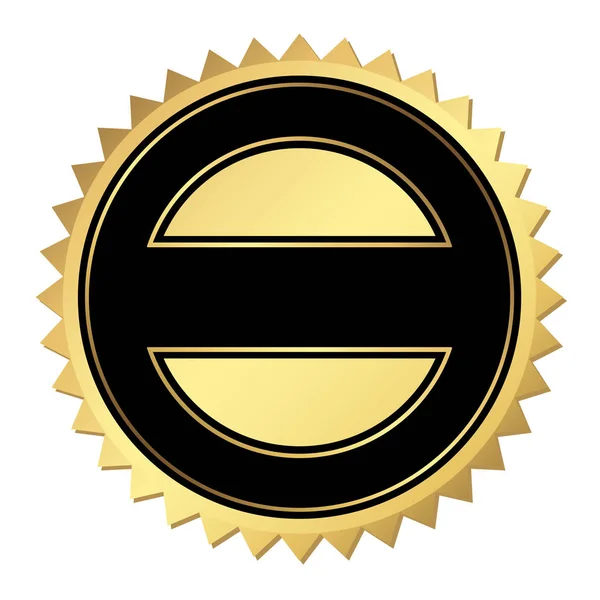 Ilustração Vetorial Emblema Rótulo — Fotografia de Stock