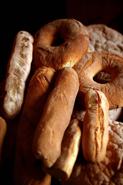 Alimentos Diferentes Enfoque Selectivo — Foto de Stock