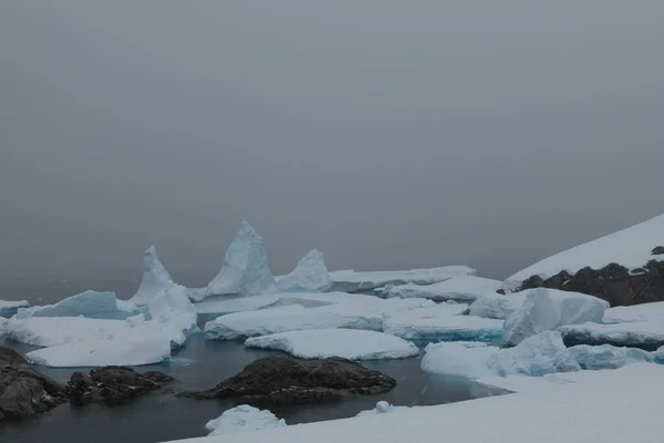 Laguna Glaciar Iceberg Maravilla Natural — Foto de Stock