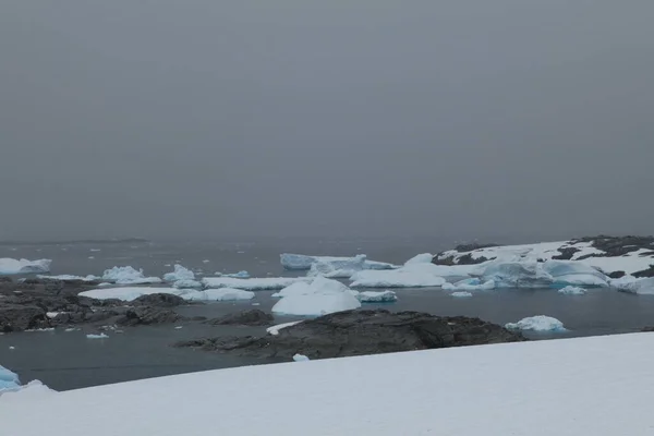 Glaciar Lagoa Iceberg Maravilha Natural — Fotografia de Stock