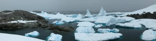 Gletscherlagune Eisberg Naturwunder — Stockfoto