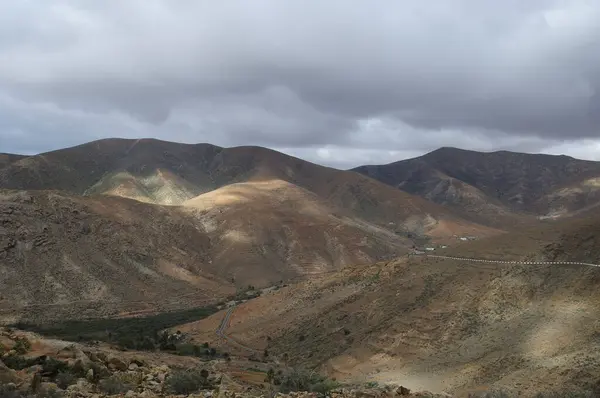 Vista Panorâmica Bela Natureza Paisagem Montanhosa — Fotografia de Stock