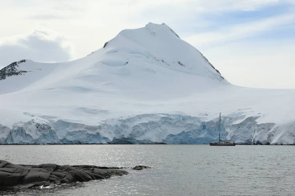 Ghiacciaio Antartico Polo Nord — Foto Stock