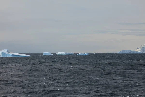 Ghiacciaio Antartico Polo Nord — Foto Stock