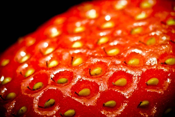 Fruta Fresa Placa Negra —  Fotos de Stock