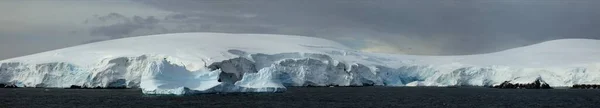Ghiacciaio Antartico Polo Nord — Foto Stock