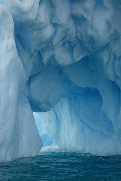 Glaciar Antártico Polo Norte — Foto de Stock