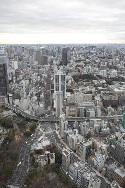 Tokyo Skyline Torre Tóquio Perto Cidade — Fotografia de Stock