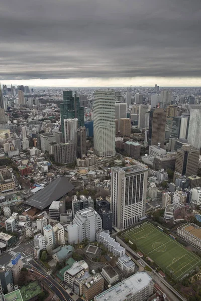 Tokyo Skyline Torre Tóquio Perto Cidade — Fotografia de Stock