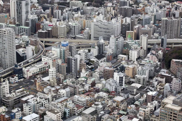 Tokyo Skyline Torre Tóquio Perto Cidade — Fotografia de Stock