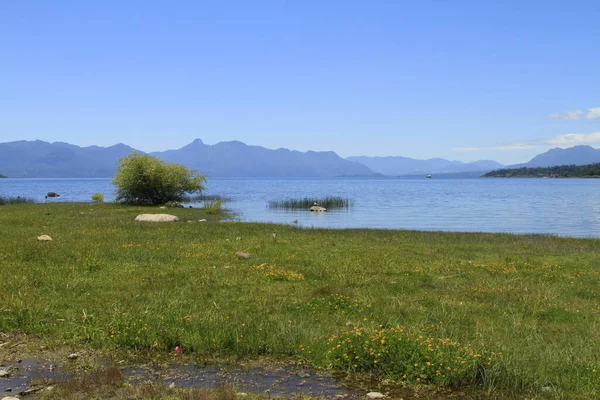 Villarrica Est Une Ville Sud Chili Pied Volcan Villarrica — Photo