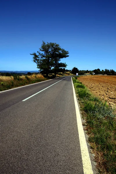 Paesaggio Toscano Nel Centro Italia — Foto Stock