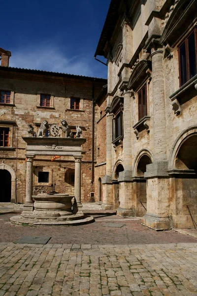 Vista Panorâmica Bela Arquitetura Medieval — Fotografia de Stock