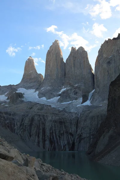 Parc National Des Torres Del Paine Dans Région Chiles Patagonie — Photo