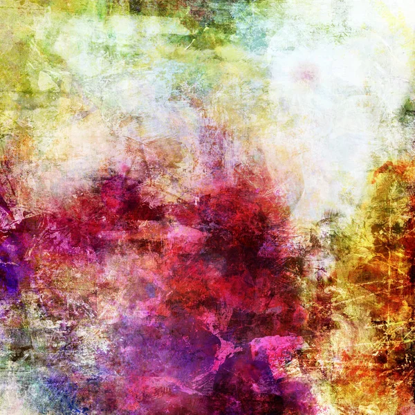 Abstract Painting Collages Textures — Stock Photo, Image