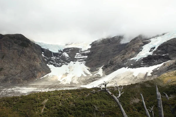 Torres Del Paine Nationalpark Chiles Patagonien Känd För Sina Höga — Stockfoto