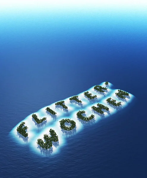 Honeymoon Island Concept — Stock Photo, Image