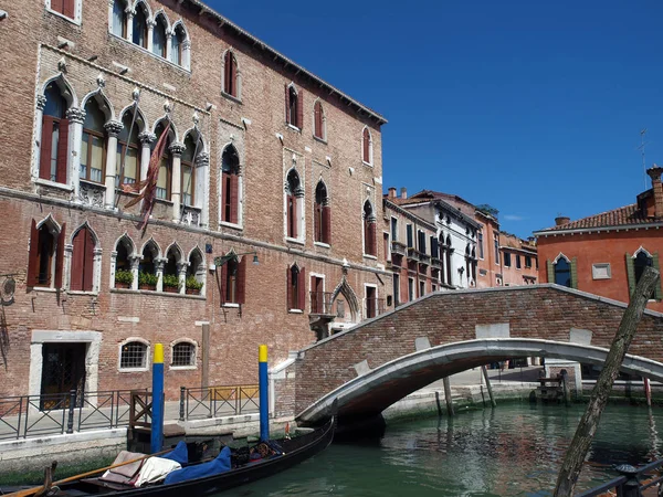 Venise Coin Pittoresque Fondamenta Minotto — Photo