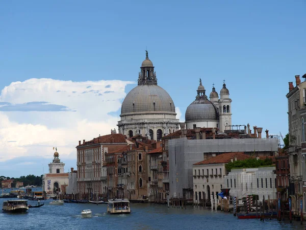 Venetië Uitzicht Het Canal Grande Salute — Stockfoto