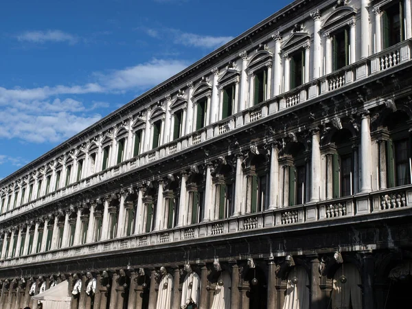 Venetië Procuratie Nuove Aan Zuidkant Van Het Piazza San Marco — Stockfoto