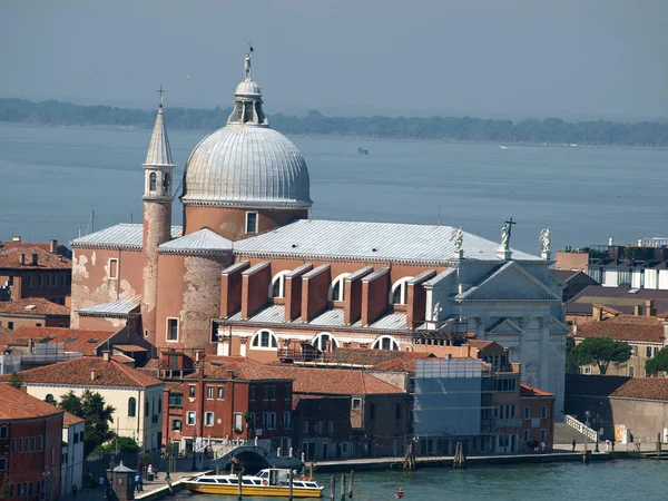 Церква Венеція Циттель Каналу Джудекка — стокове фото
