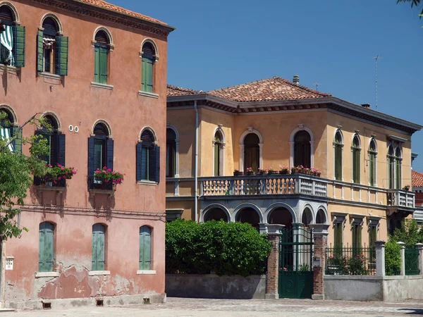 Venedik Yakınlarındaki Murano Adası Dekoratif Cam Yapmasıyla Ünlüdür — Stok fotoğraf