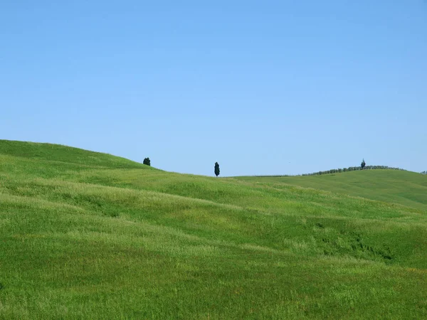 Toskanische Landschaft Mittelitalien — Stockfoto