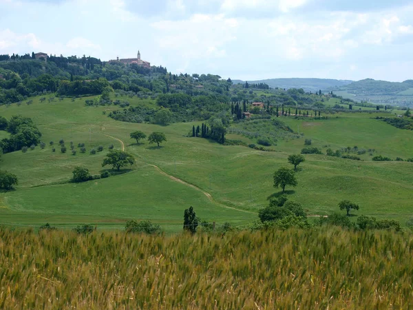 Vista Del Lago Kárstico Doberd Italia — Foto de Stock