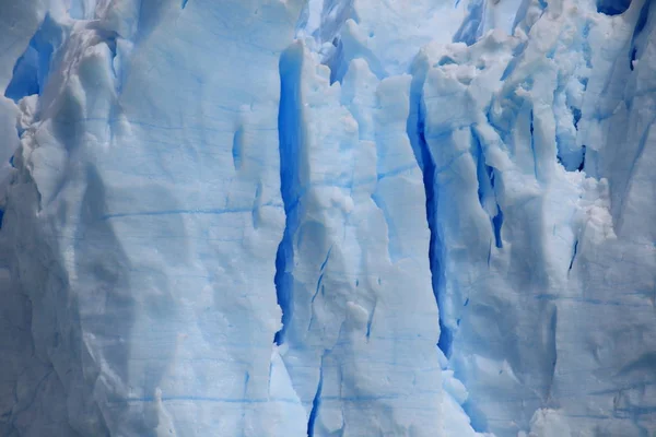 Laguna Glaciar Iceberg Congelado Blanco Cambio Climático — Foto de Stock