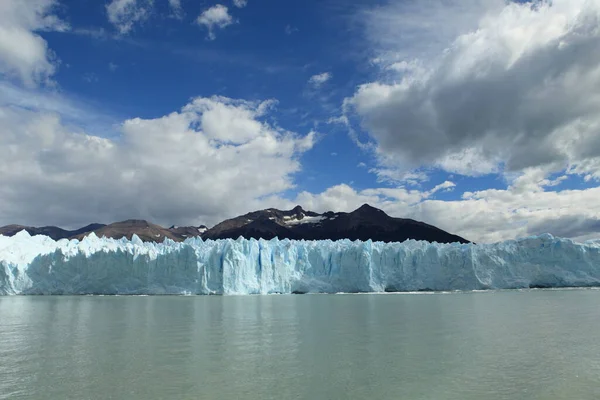 冰川泻湖 冰山自然奇观 — 图库照片