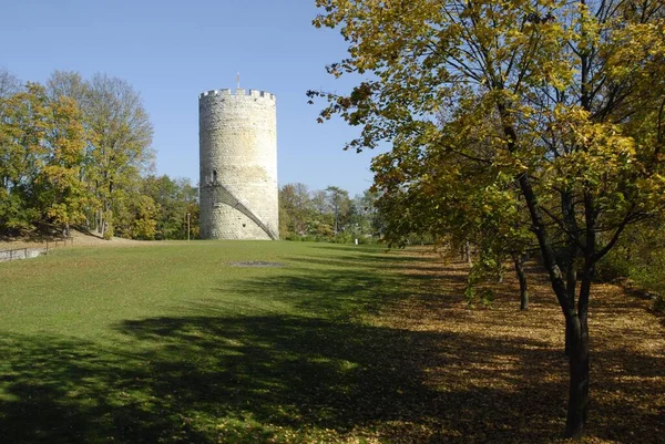 Castelo Burgberg Berço Imperador Heinrich 973 — Fotografia de Stock