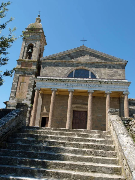 Montalcino Kathedraal Van San Salvatore — Stockfoto